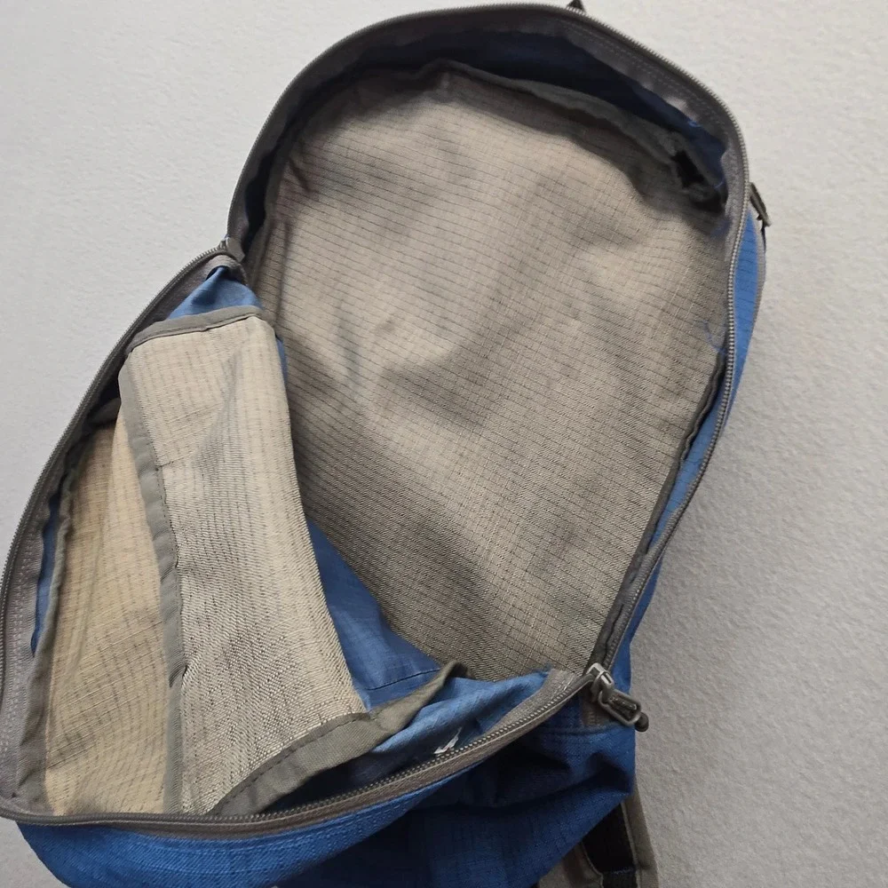 Timbuk2 Laptop Backpack Blue Ripstop Travel‎ Commuter Bag with Bottle Opener